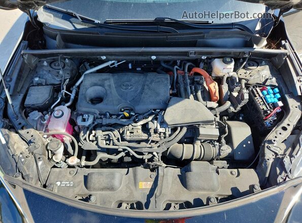 JTEAAAAHXNJ091870 2022 TOYOTA VENZA Black ძრავის განყოფილების ხედი