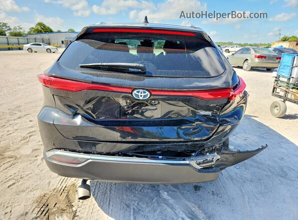 JTEAAAAHXNJ091870 2022 TOYOTA VENZA Black უკანა ხედი