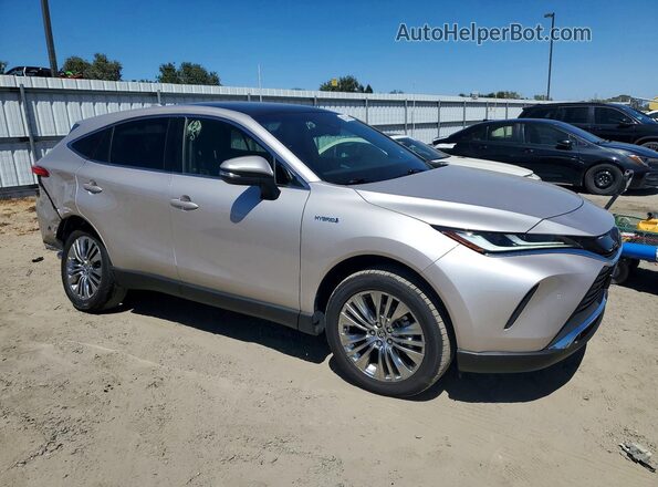 JTEAAAAH2MJ075211 2021 TOYOTA VENZA Серебряный Передняя правая четверть