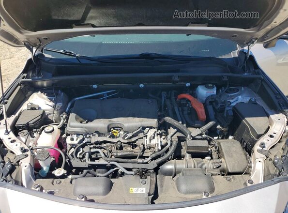 JTEAAAAH2MJ075211 2021 TOYOTA VENZA Серебряный Вид задней части салона