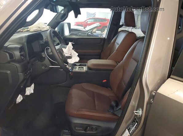 JTEABFAJ2T5021833 2026 TOYOTA LAND Gray Front interior view