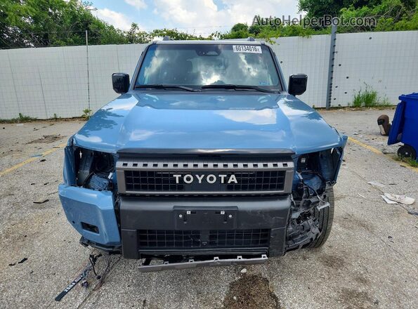 JTEABFAJ8RK006568 2024 TOYOTA LAND Blue Front view