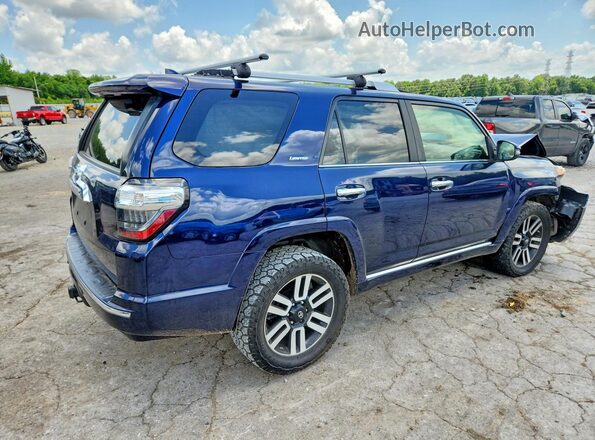 JTEBU5JR0G5339471 2016 TOYOTA 4RUNNER Blue Задня права чверть