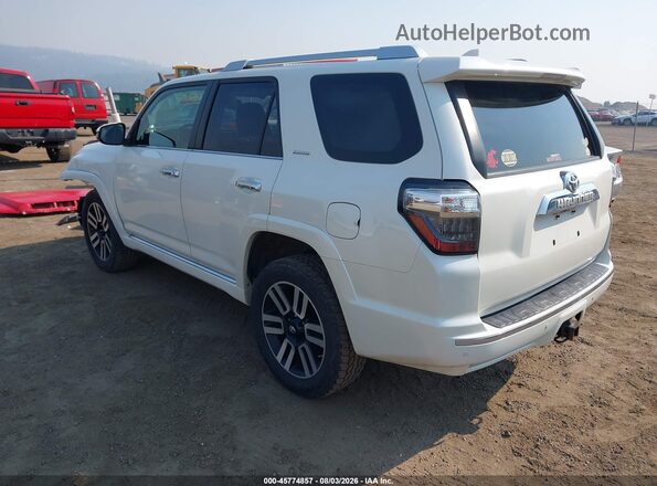 JTEBU5JR0J5562102 2018 TOYOTA 4RUNNER White უკანა მარცხენა