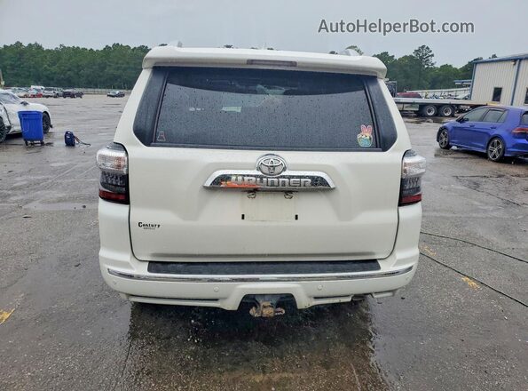 JTEBU5JR0J5586254 2018 TOYOTA 4RUNNER White Widok z tyłu
