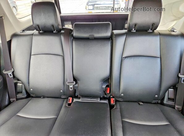 JTEBU5JR0L5751237 2020 TOYOTA 4RUNNER Charcoal უკანა სავარძლების ხედი
