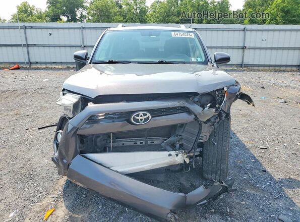 JTEBU5JR2G5392852 2016 TOYOTA 4RUNNER Gray Դիմացի տեսք