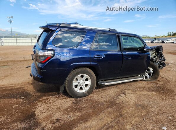 JTEBU5JR2K5689614 2019 TOYOTA 4RUNNER Blue უკანა მარჯვენა