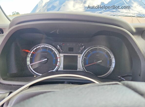 JTEBU5JR2K5689614 2019 TOYOTA 4RUNNER Blue ხელსაწყოთა პანელის ხედი