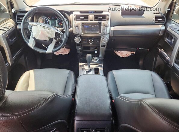 JTEBU5JR3G5356166 2016 TOYOTA 4RUNNER Silver Вид панелі приладів