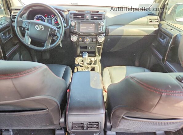 JTEBU5JR3J5490764 2018 TOYOTA 4RUNNER White Vista del salpicadero