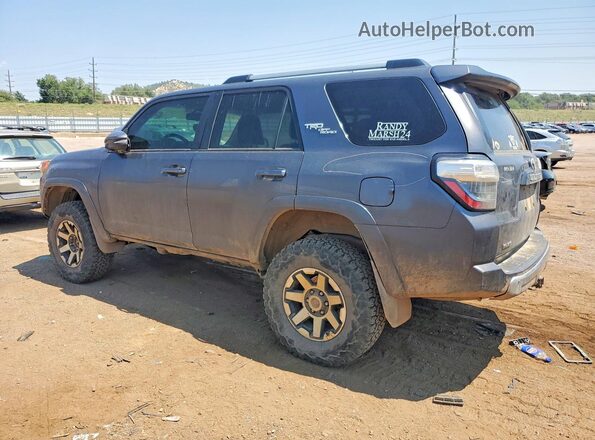 JTEBU5JR3J5536075 2018 TOYOTA 4RUNNER Charcoal Trasero izquierdo