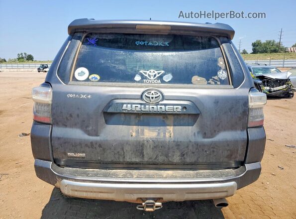 JTEBU5JR3J5536075 2018 TOYOTA 4RUNNER Charcoal Vista trasera