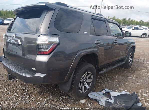 JTEBU5JR3K5687161 2019 TOYOTA 4RUNNER Черный Задняя правая четверть