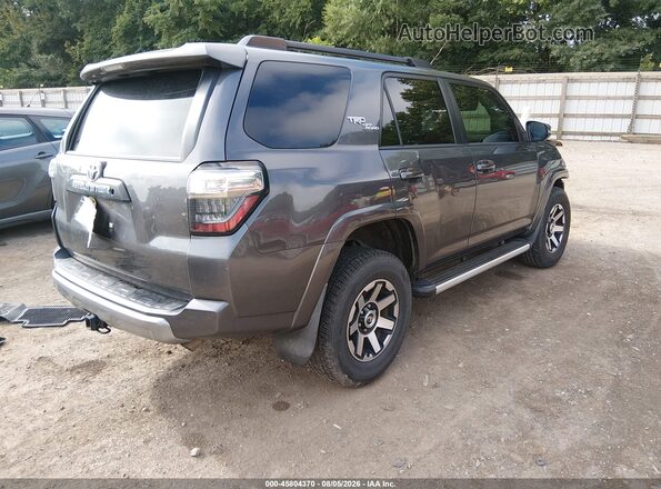 JTEBU5JR3K5690240 2019 TOYOTA 4RUNNER Gray Tył prawy