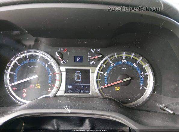 JTEBU5JR3K5690240 2019 TOYOTA 4RUNNER Gray Widok tylnych siedzeń