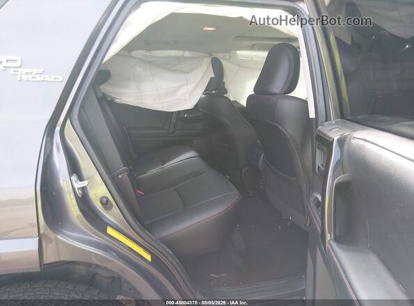 JTEBU5JR3K5690240 2019 TOYOTA 4RUNNER Gray Widok naklejki z numerem VIN