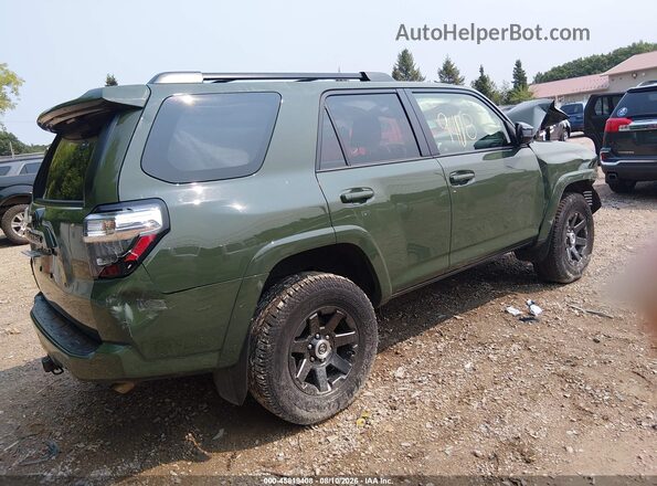 JTEBU5JR3M5862415 2021 TOYOTA 4RUNNER Зеленый Задняя правая четверть