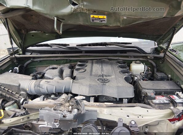 JTEBU5JR3M5862415 2021 TOYOTA 4RUNNER Зеленый Вид сзади