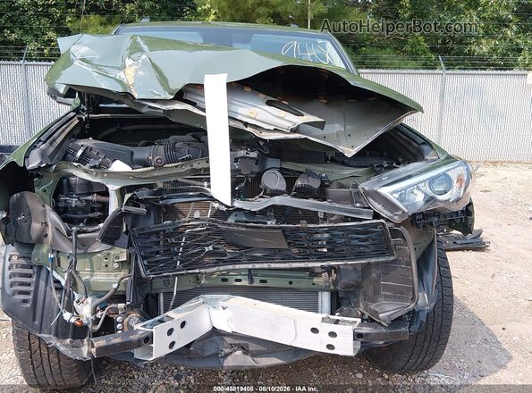 JTEBU5JR3M5862415 2021 TOYOTA 4RUNNER Зеленый Вид задней части салона
