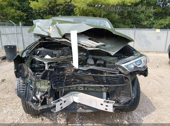 JTEBU5JR3M5862415 2021 TOYOTA 4RUNNER Зеленый Вид спереди