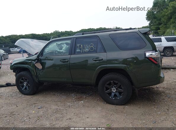 JTEBU5JR3M5862415 2021 TOYOTA 4RUNNER Зеленый 
