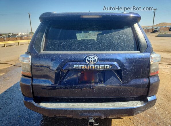 JTEBU5JR4G5304397 2016 TOYOTA 4RUNNER Blue Widok z tyłu