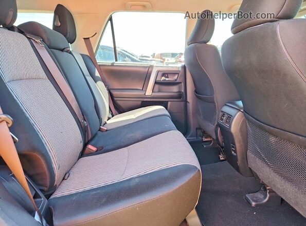 JTEBU5JR4G5304397 2016 TOYOTA 4RUNNER Blue Widok tylnych siedzeń