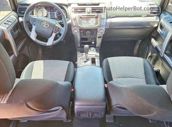 JTEBU5JR4G5304397 2016 TOYOTA 4RUNNER Blue Widok deski rozdzielczej