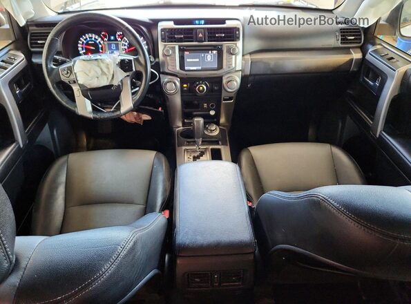 JTEBU5JR4G5355995 2016 TOYOTA 4RUNNER Белый Вид панели приборов