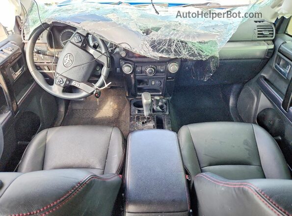 JTEBU5JR4K5725268 2019 TOYOTA 4RUNNER Blue Dashboard view