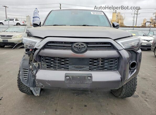 JTEBU5JR4L5779879 2020 TOYOTA 4RUNNER Gray Вид спереду