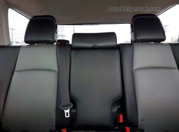JTEBU5JR4L5779879 2020 TOYOTA 4RUNNER Gray Вид задніх сидінь