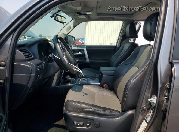 JTEBU5JR5H5429331 2017 TOYOTA 4RUNNER Gray Vista interior delantera