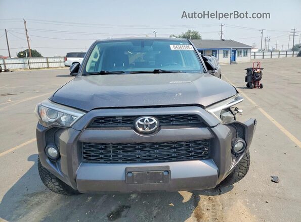 JTEBU5JR5H5429331 2017 TOYOTA 4RUNNER Gray Vista frontal
