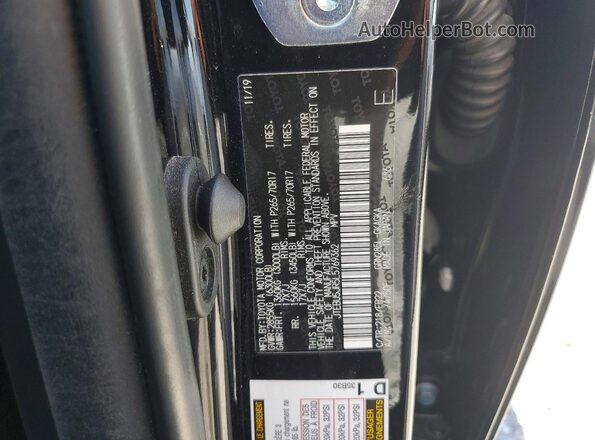 JTEBU5JR5L5769362 2020 TOYOTA 4RUNNER Black Engine compartment view