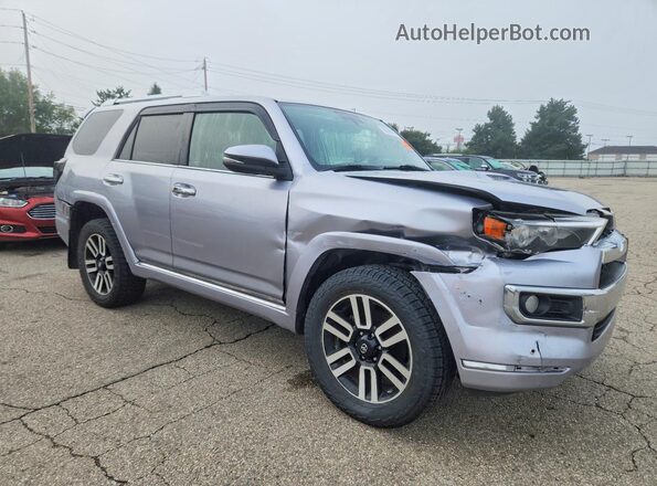 JTEBU5JR6G5287358 2016 TOYOTA 4RUNNER Серебряный Передняя правая четверть