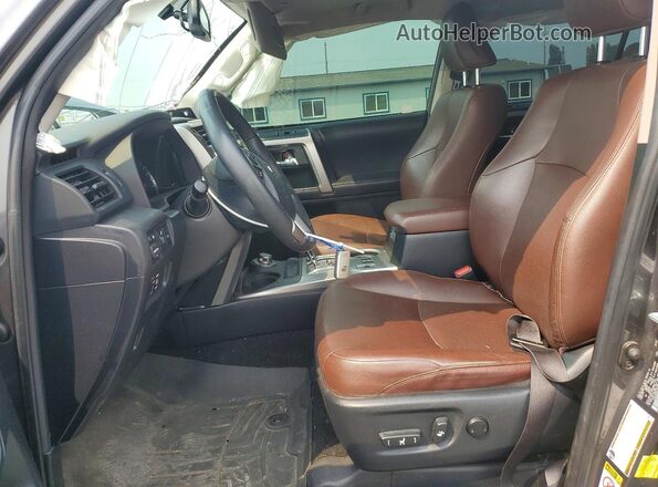 JTEBU5JR6H5407984 2017 TOYOTA 4RUNNER Charcoal Սալոնի դիմացի տեսք