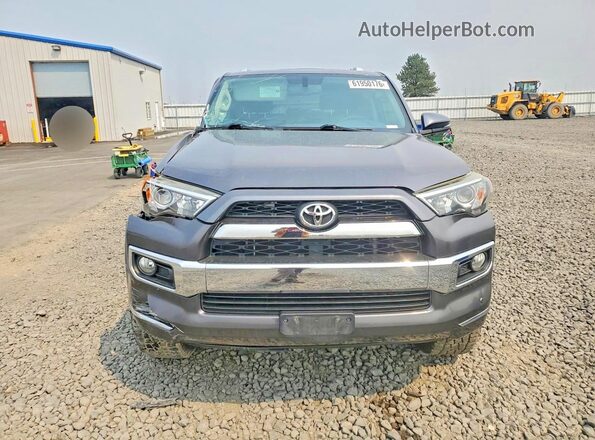 JTEBU5JR6H5407984 2017 TOYOTA 4RUNNER Charcoal Դիմացի տեսք