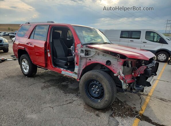 JTEBU5JR6K5633546 2019 TOYOTA 4RUNNER Red Передня права чверть