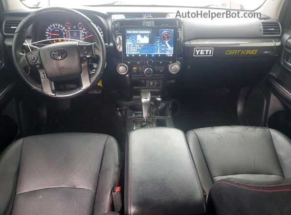 JTEBU5JR8G5297499 2016 TOYOTA 4RUNNER Gray Առջևի վահանակի տեսք
