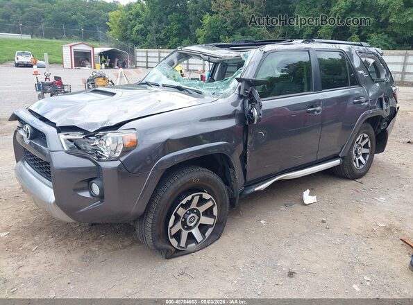 JTEBU5JR8K5692193 2019 TOYOTA 4RUNNER Black Front left