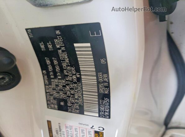 JTEBU5JR9G5399247 2016 TOYOTA 4RUNNER White Vista interior de 360 grados