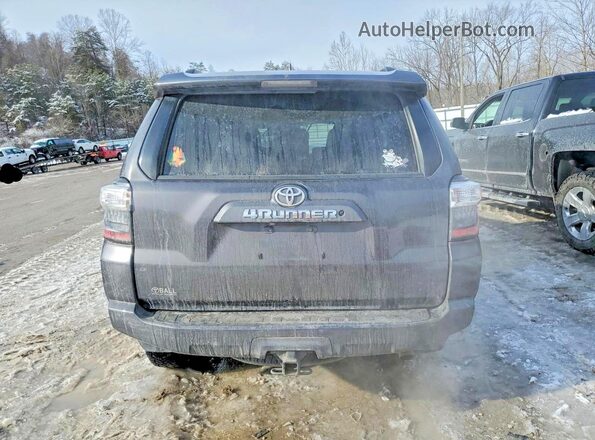JTEBU5JR9K5697340 2019 TOYOTA 4RUNNER Gray Rear view
