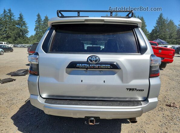 JTEBU5JRXH5407910 2017 TOYOTA 4RUNNER Silver Вид ззаду