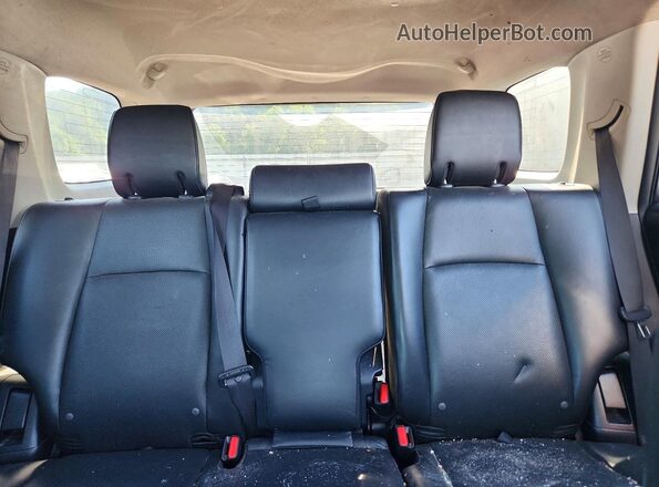 JTEBU5JRXK5684936 2019 TOYOTA 4RUNNER Black Հետևի նստատեղերի տեսք