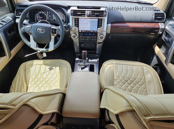 JTEDU5JR0M5228973 2021 TOYOTA 4RUNNER White Առջևի վահանակի տեսք
