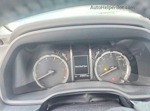 JTEDU5JR5N5264692 2022 TOYOTA 4RUNNER Green ხელსაწყოთა პანელის ხედი