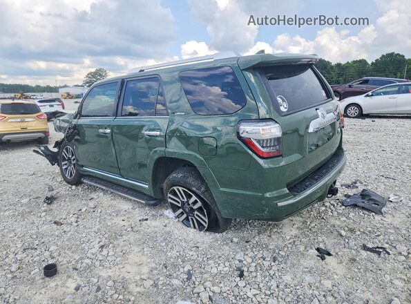 JTEDU5JR5N5264692 2022 TOYOTA 4RUNNER Green უკანა მარცხენა