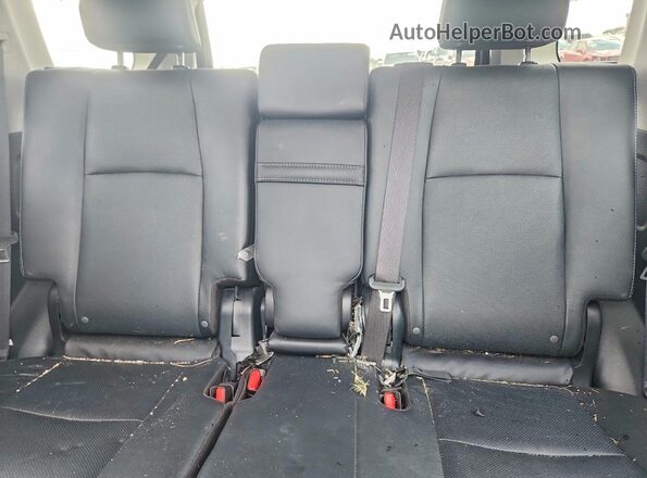 JTEDU5JR5N5264692 2022 TOYOTA 4RUNNER Green უკანა სავარძლების ხედი
